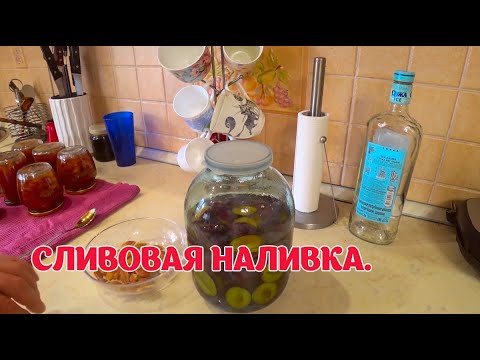 Видео: СЛИВОВАЯ НАЛИВКА -  СЛИВЯНКА. ГОТОВИМ ДОМА.