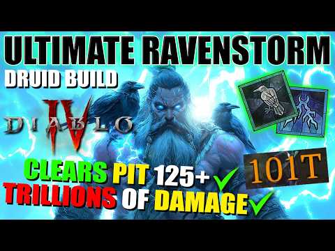 Видео: Diablo 4 - ULTIMATE Ravenstorm v2.0 Сборка друида (ОЧЕНЬ СИЛЬНЫЙ S-УРОВЕНЬ) УВЕЛИЧЕНИЕ УРОНА В 3 ...