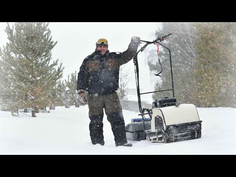 Видео: Иномарка среди мотобуксировщиков. Встречайте, обновлённый Snowdog Sport!