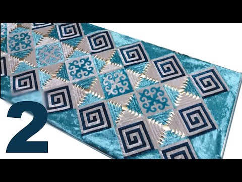 Видео: 2-ші бөлім. Мастер класстан алынған бейне клиптер - құрақ көрпе