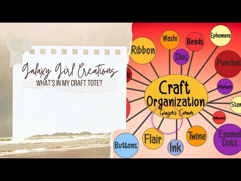 Видео: Видео по организации скрапбукинга: переупаковка контейнера для инструментов — организация рукодел...