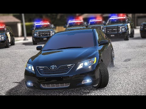 Видео: Камри 3 5! Японцы делают вещи! Полицейские догонялки за Camry 3 5 в GTA 5 Online!