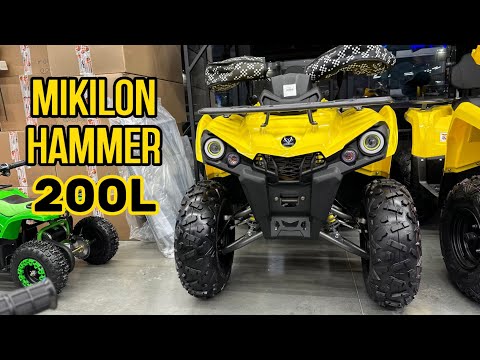 Видео: MIKILON Hammer 200L PRO / ВАШ ДРУГ В ЛЕСУ И В ГРЯЗИ