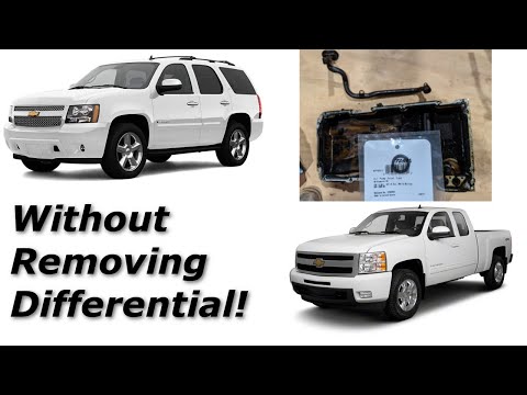 Видео: Замена уплотнительного кольца впускного маслопровода без снятия дифференциала (5,3 л / 6,0 л / 6,...