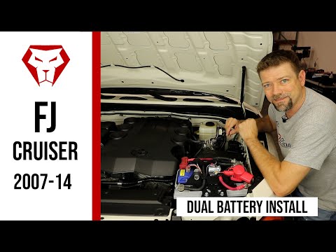 Видео: Видео по установке комплекта двух аккумуляторов FJ Cruiser