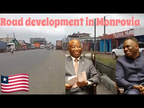 Видео: Покажем новый проект Freeport Road и как он выглядит сегодня #monrovia #westafrica #liberia