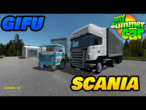 Видео: My Summer Car GIFU ПРОТИВ SCANIA