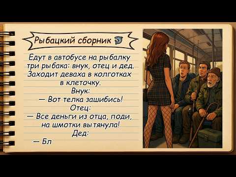 Видео: АНЕКДОТЫ про рыбалку 🌶️ С Перцем 🤣 Смех до поклёвки!