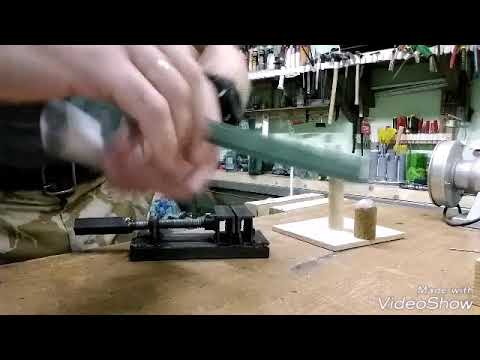 Видео: Ножны из пластиковой трубы , за десять минут , просто , практично и надёжно