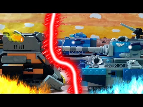 Видео: Все адские серии. Мультики про танки из лего.