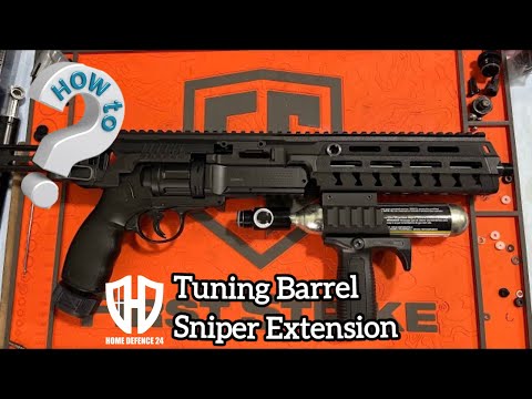 Видео: LL4D Umarex HDR50 — установка ствола HD24 Tuning в карабин Umarex