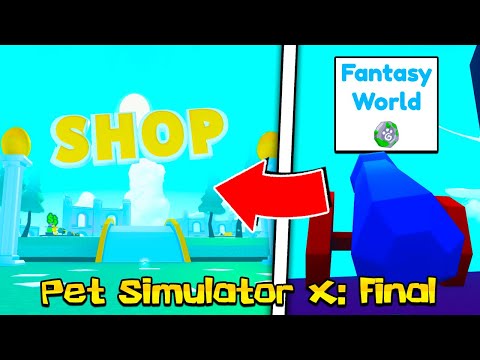 Видео: 😱 МЕГА БАГ В ФЭНТАЗИ МИРЕ PET SIMULATOR X FINAL?