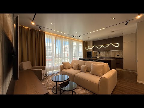 Видео: Квартра в Сочи - ЖК 123 Раз Два Три супер ремонт / Недвижимость Сочи 