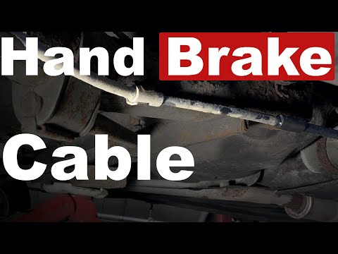 Видео: Замена троса ручного тормоза VW Mk1