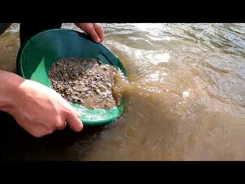 Видео: Ръчна помпа за самородно злато / Hand dredge for native gold