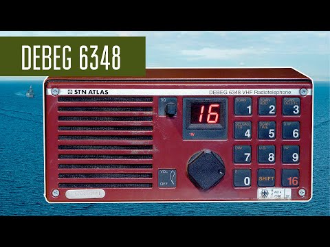 Видео: DEBEG 6348 Морская УКВ радиостанция.