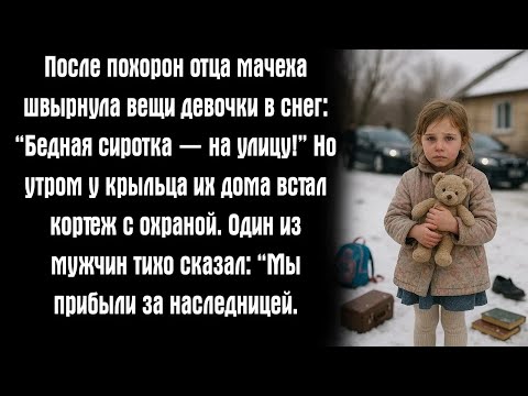 Видео: После похорон отца мачеха швырнула вещи девочки в снег： “Бедная сиротка — на улицу!” Но утром у