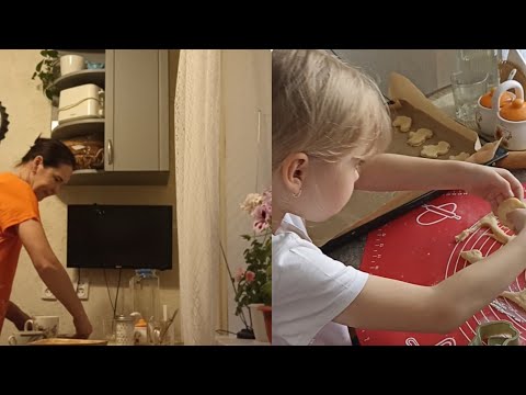 Видео: Наши будни 🍒 Вечерняя уборка на кухне 🫖