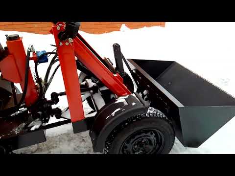 Видео: Новый узел опрокидывания ковша