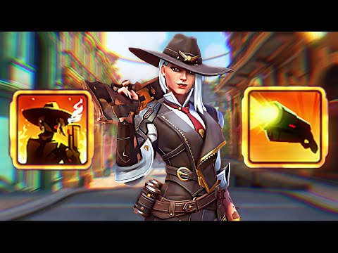 Видео: Эта новая сборка Эша контрит ВСЕ ДАЙВЫ на стадионе (Overwatch 2)