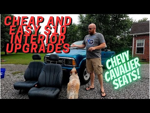 Видео: S10 получает недорогие обновления интерьера! — сиденья от Chevrolet Cavalier и консоль от Ford Ex...