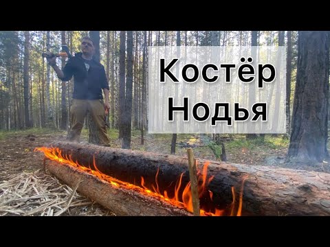 Видео: Как развести костёр Нодья, который будет гореть всю ночь: подробная инструкция