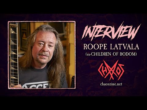 Видео: Эксклюзив: интервью Роопе Латвалы (бывшего участника Children Of Bodom) в On The Rocks, Хельсинки...