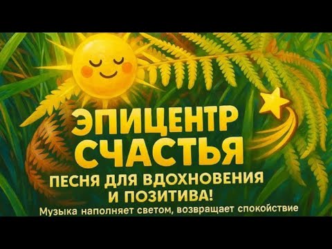 Видео: Эпицентр счастья 💫 Песня для вдохновения и позитива!