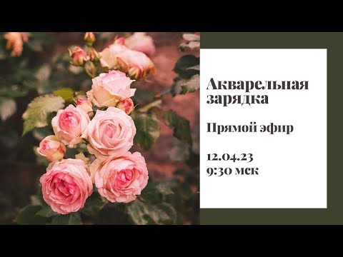 Видео: Акварельная зарядка 12.04.23
