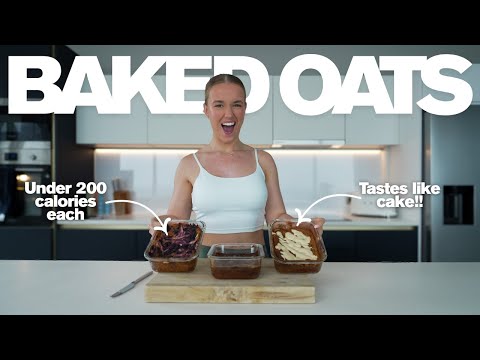 Видео: Овсянка с высоким содержанием белка для сжигания жира (3 вкуса, напоминающие торт)