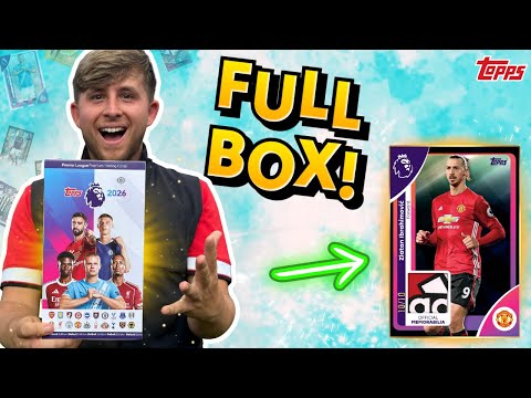 Видео: *НОВИНКА* Открытие Hobby Box Topps PREMIER LEAGUE 2026 🔥 ОГРОМНЫЙ автохит + 2 Chrome Kings!