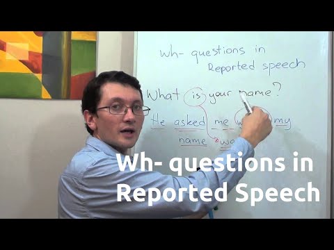 Видео: Максим Ачкасов - Вопросы, начинающиеся с "Wh-" в косвенной речи английского