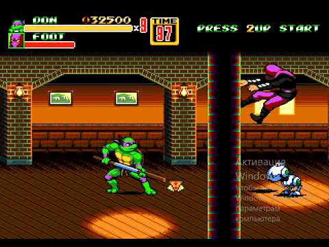 Видео: TEENAGE MUTANT NINJA TURTLES SHREDDER'S RE-REVENGE ЧАСТЬ 1 УРОВЕНЬ 1 (ПРОХОЖДЕНИЕ ЗА DONATELLO)