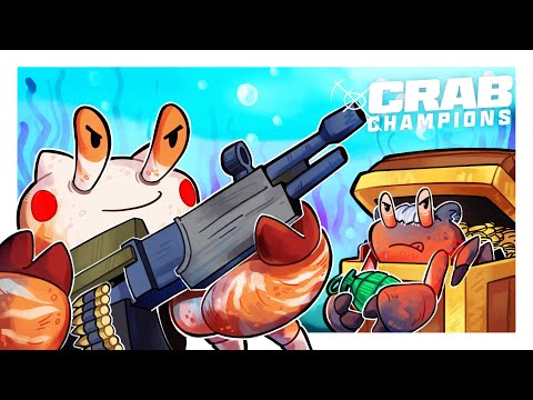 Видео: ТЫ КРАБ, Я КРАБ... КРАБИЙ ВЫЖИВАЧ - Crab Champions (КРАБЫ ЧЕМПИОНЫ)