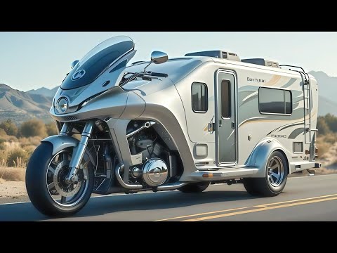 Видео: Шок! Новый трёхколёсный мотоцикл Honda Gold Wing 2026 года — самый роскошный туристический мотоци...