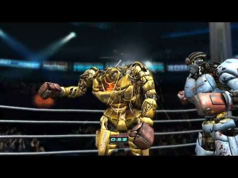 Видео: REAL STEEL THE VIDEO GAME - NOISY BOY vs AMBUSH vs MIDAS vs ZEUS (ЖИВАЯ СТАЛЬ)