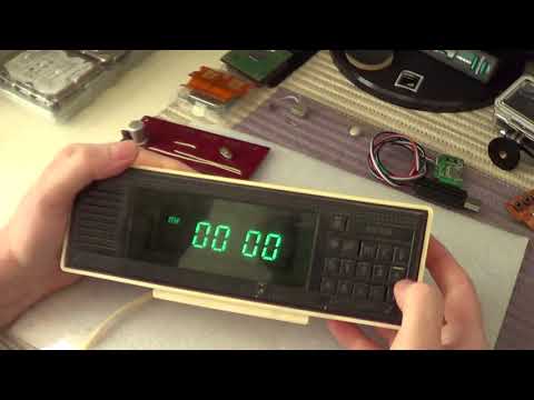 Видео: часы Электроника 7 21 01 ремонт