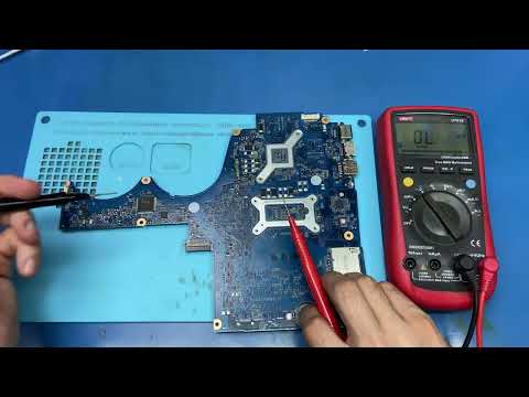 Видео: Устранение прогара. Ремонт ноутбука HP 15-BC404UR [Quanta G53N]