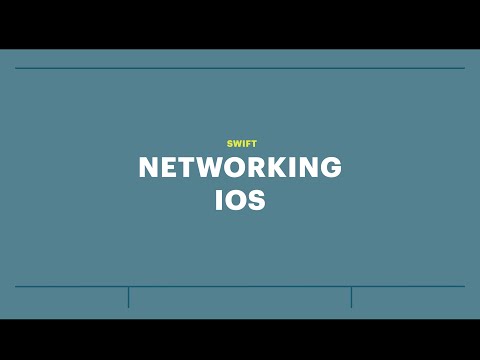 Видео: Занятие 13:  Работа с сетью в iOS