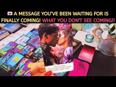 Видео: 💌 Сообщение, которого вы ждали, наконец-то пришло! То, чего вы не ожидали! Обожаю читать Таро