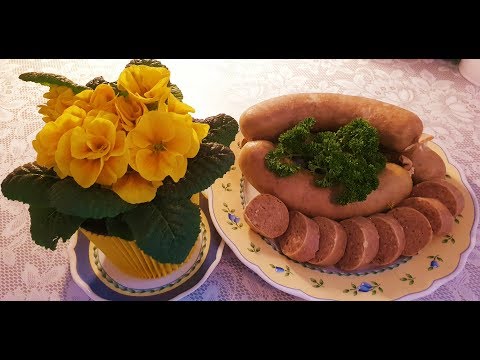 Видео: Ливерная и Белая колбаса