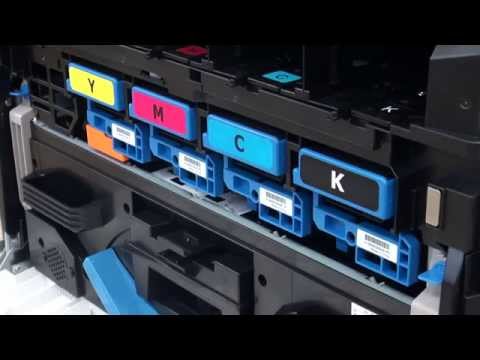 Видео: OKI C931dn и ES9541 с белым тонером принтеры формата SRA3