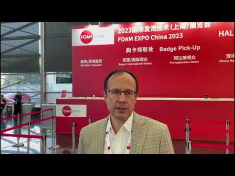 Видео: ISOLON и Ижевский завод пластмасс на выставке Foam Expo China 2023