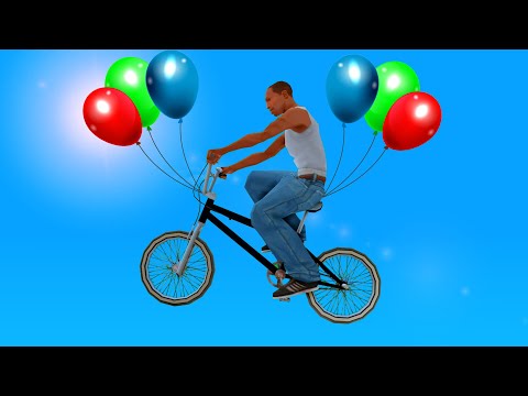 Видео: 🎈ВЕЛОСИПЕД ВЗЛЕТЕЛ? GTA SAMP #shorts