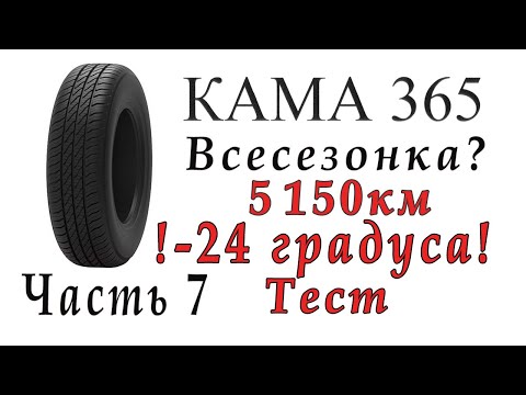 Видео: Кама 365 тест  -24 градуса часть 7