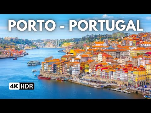 Видео: Откройте для себя Порту, Португалия 🇵🇹 Расслабляющая утренняя пешеходная экскурсия 😍 4K HDR