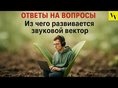 Видео: Из чего развивается звуковой вектор
