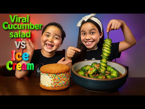 Видео: 🥒TikTok-ийн алдарт САЛАД vs 🍦ICE CREAM СЭНДВИЧ!