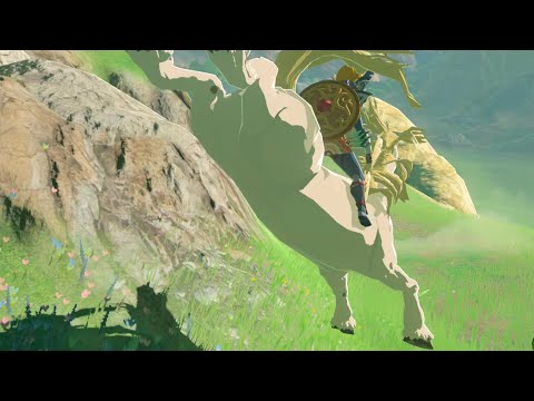 Видео: The Legend of Zelda: Breath of the Wild (NS2 Edition) - серия 78 - Лошадка Зельды (Мастер)