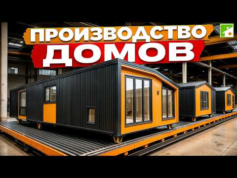 Видео: Модульный дом. За кулисами производства - путешествие от лесопилки до участка заказчика.